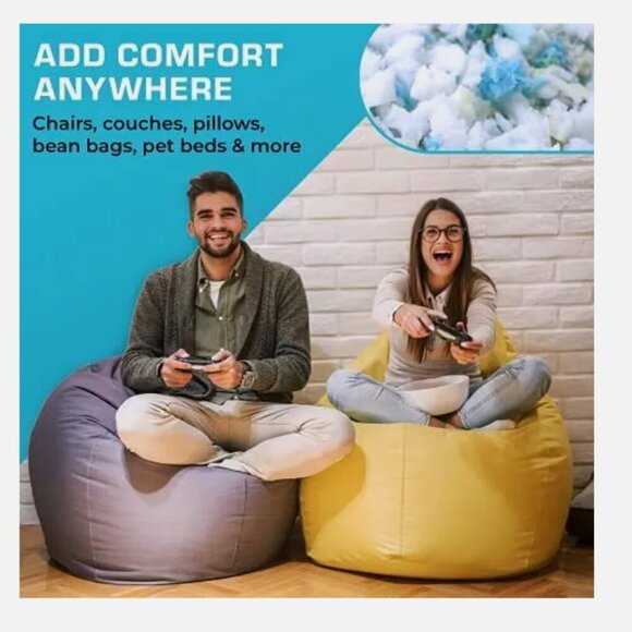 Filler Shredded‎ Memory Foam 5lb - Picture 5 of 11